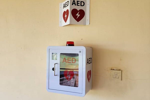 successfully aed installation at sabah